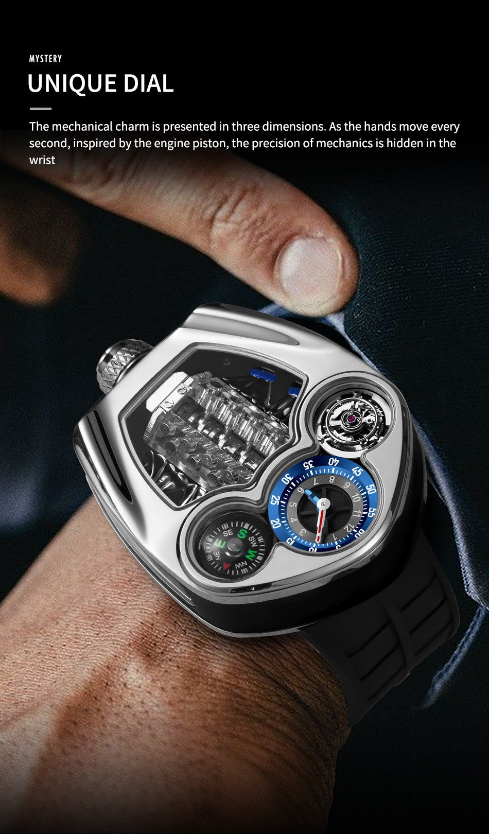 Luxury Quartz Watch P6658