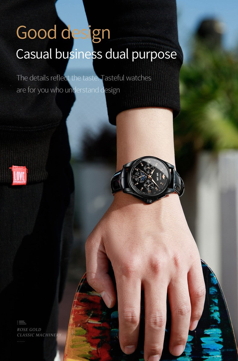 OUPINKE 3189 Luxury Automatic Mechanical Watch