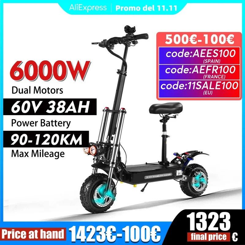BOYUEDA S3 High-Performance Folding Electric Scooter