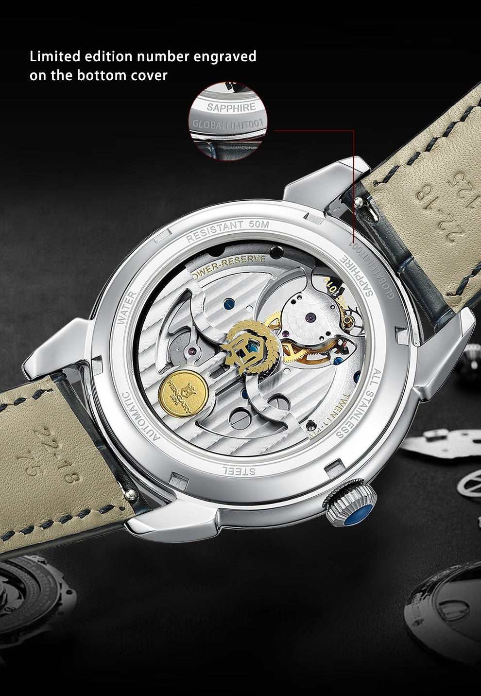 HENGARY HG1019 Luxury Tourbillon Watch