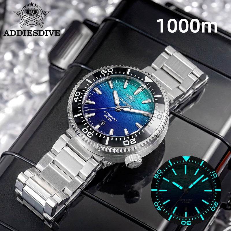 ADDIESDIVE "Burning Clouds" Professional Dive Watch