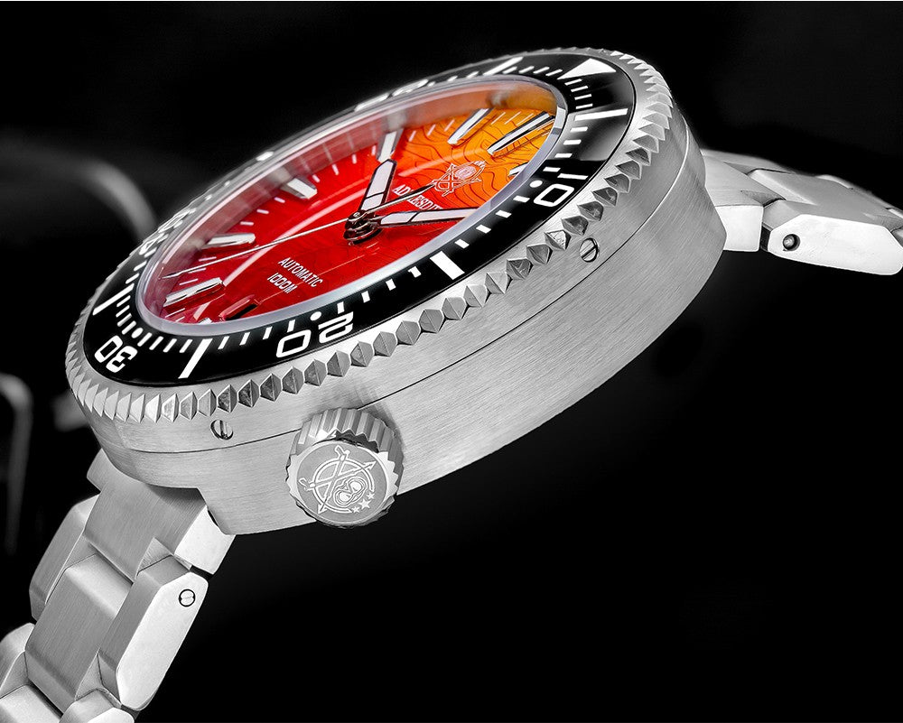 ADDIESDIVE "Burning Clouds" Professional Dive Watch