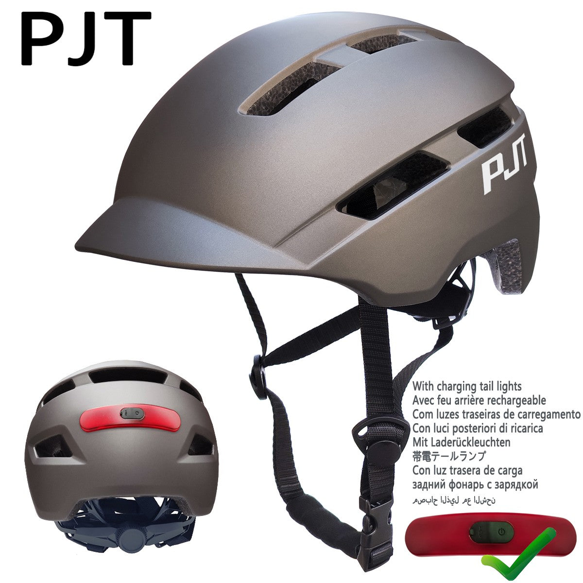 PJT P-6 Cycling Helmet