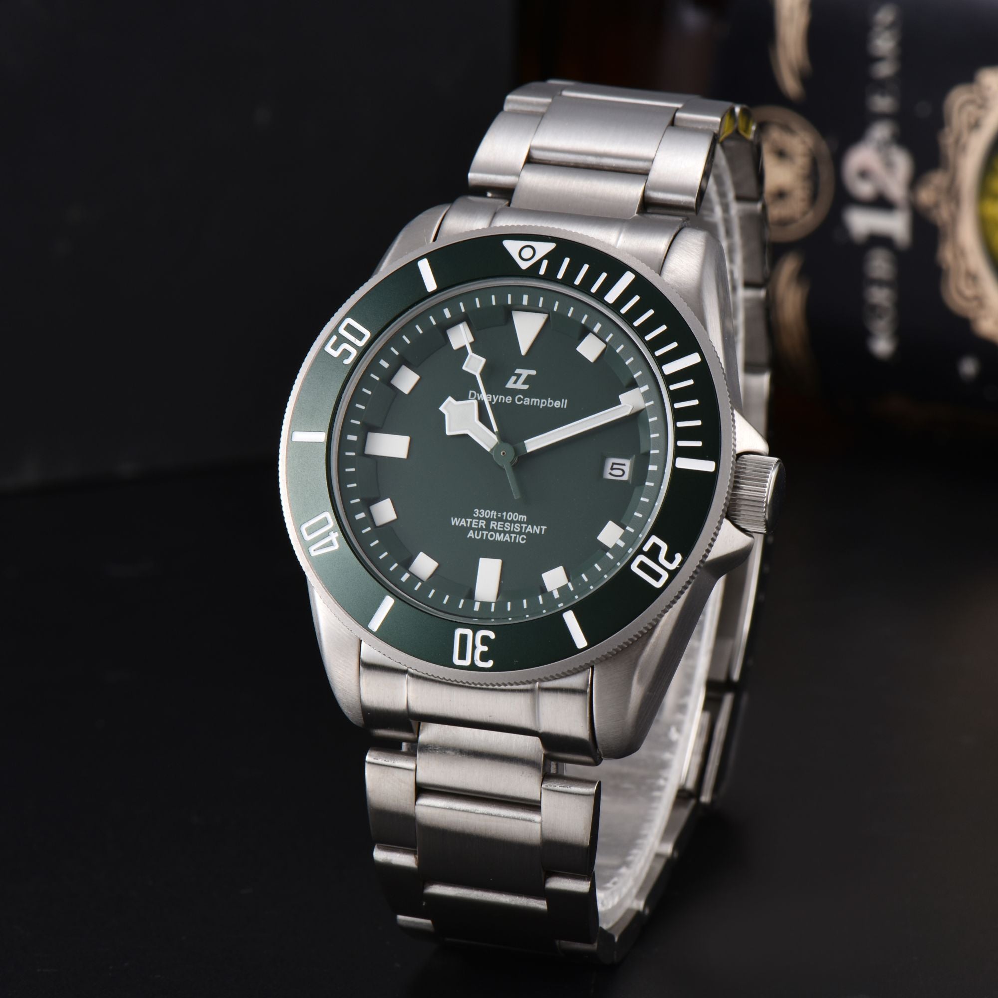 Dwayne Campbell Automatic Mechanical Watch