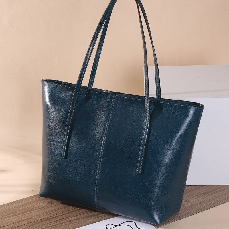 HTLT Genuine Leather Tote Bag