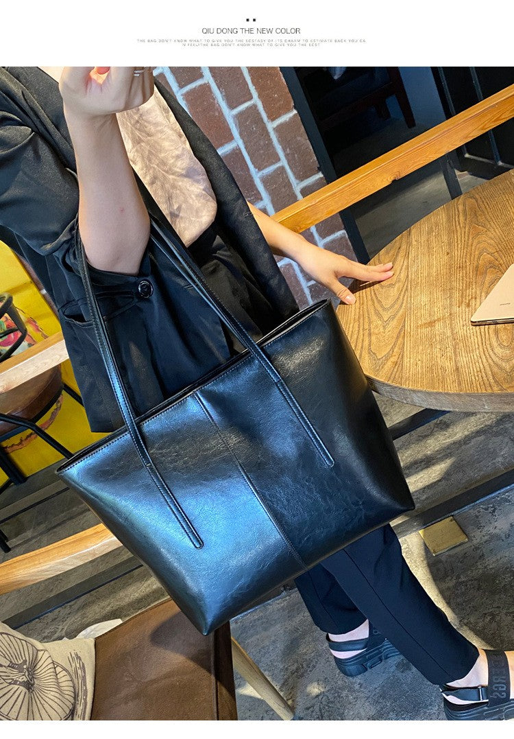 HTLT Genuine Leather Tote Bag