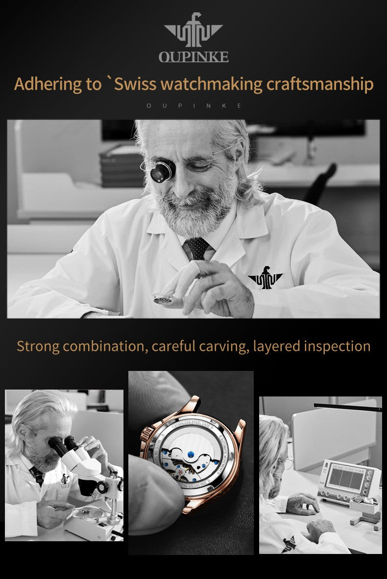 OUPINKE 3189 Luxury Automatic Mechanical Watch