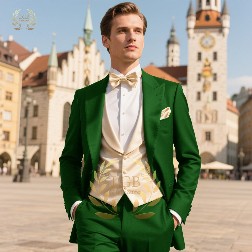 Men's Classic Straight-Fit Banquet Suit