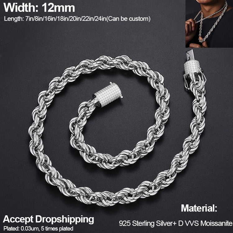 ICEOUTBOX Custom Moissanite Chain