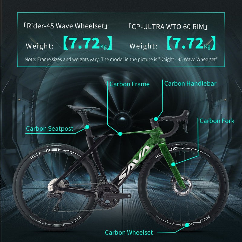 SAVA Carbon Fiber Road Bike