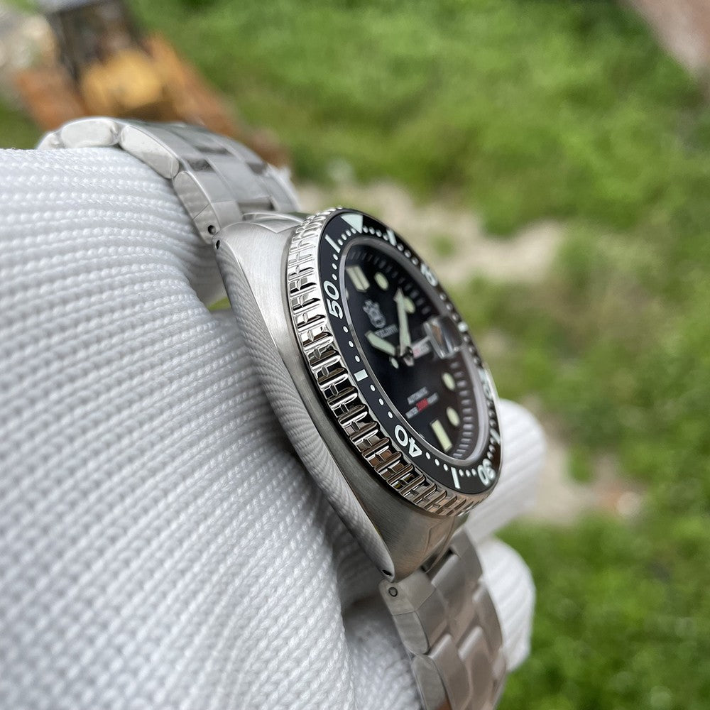 STEELDIVE SD1972 Automatic Diver Watch: NH36 Sapphire Edition