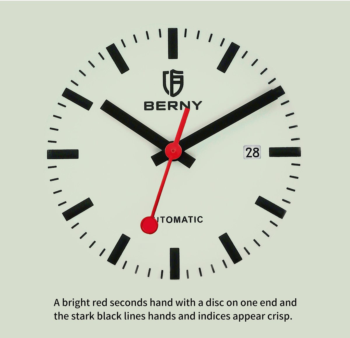 BERNY AM138MS-L Automatic Mechanical Watch
