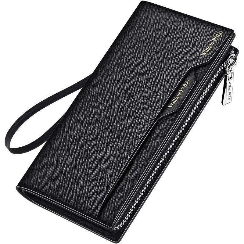 Genuine Leather Multi-Card Wallet