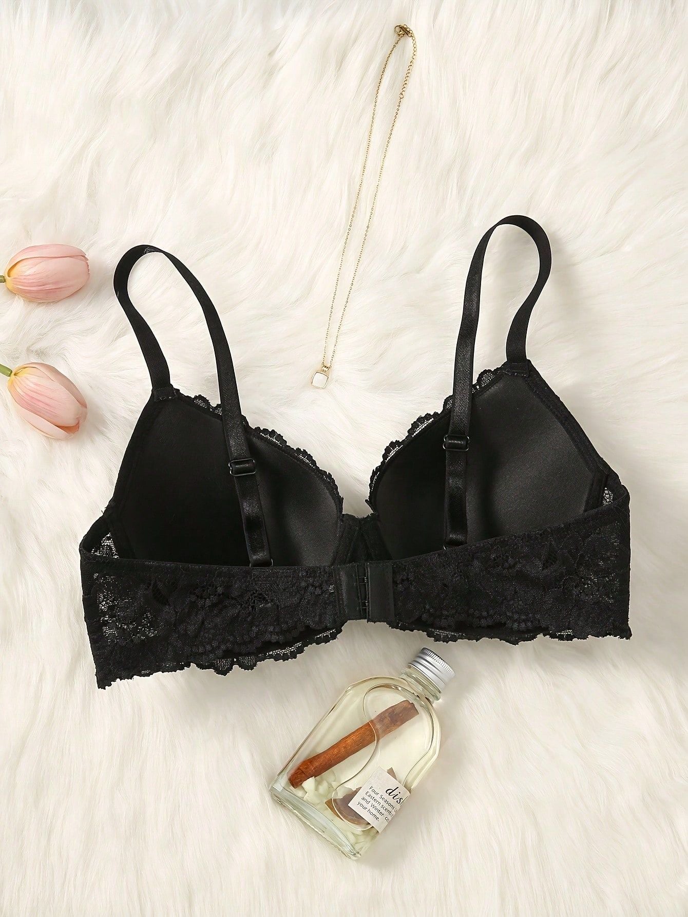 Push-Up Lace Underwire Bra