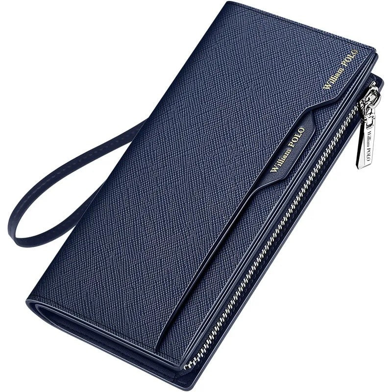 Genuine Leather Multi-Card Wallet