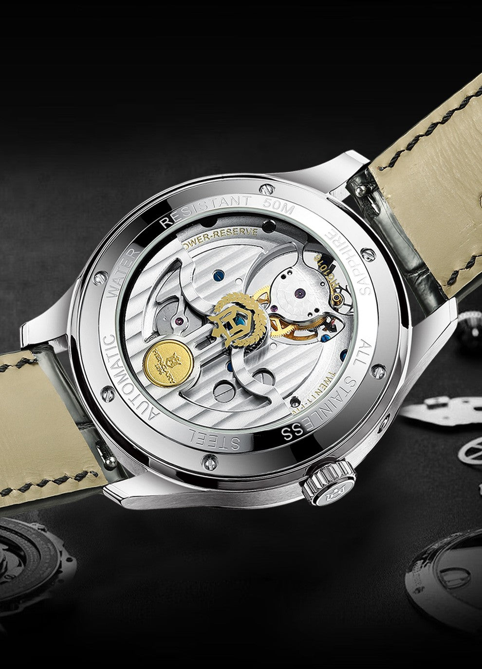 HENGARY HG1016 Luxury Tourbillon Watch