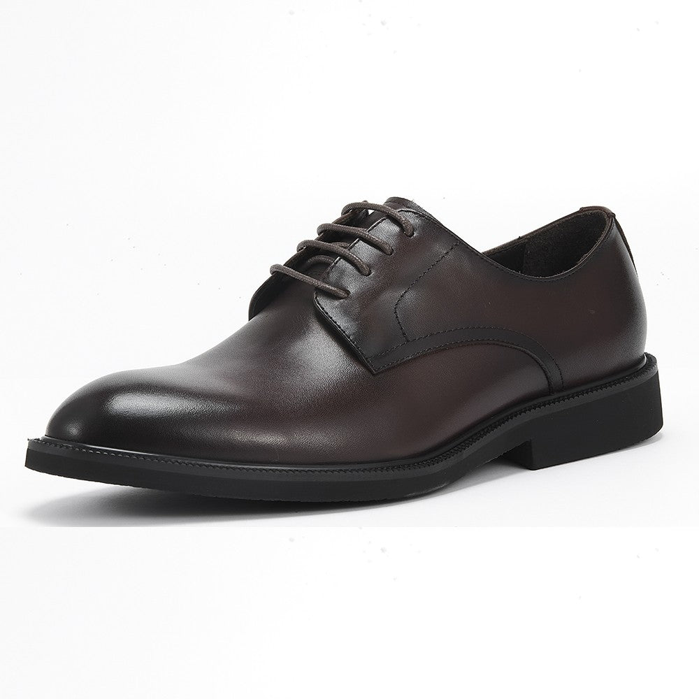 New Arrival Handmade Men's Top Layer Leather Business Wedding Shoes Breathable Genuine Leather Oxford Derby Dress Shoes New Arrival Handmade Men's Top Layer Leather Business Wedding Shoes Breathable Genuine Leather Oxford Derby Dress Shoes