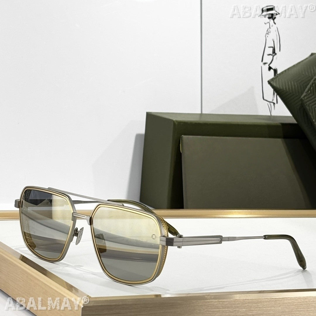 ABALMAY JMM001 Top Quality Titanium Sunglasses for Men