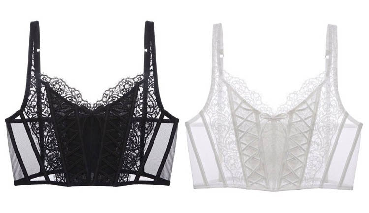 CINOON Wireless Lace Bra