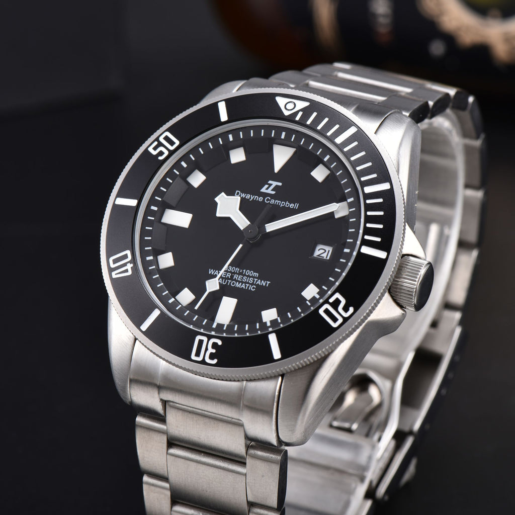 Dwayne Campbell Automatic Mechanical Watch