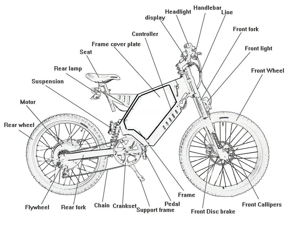 YTYIN 24" Men's Mountain Bike
