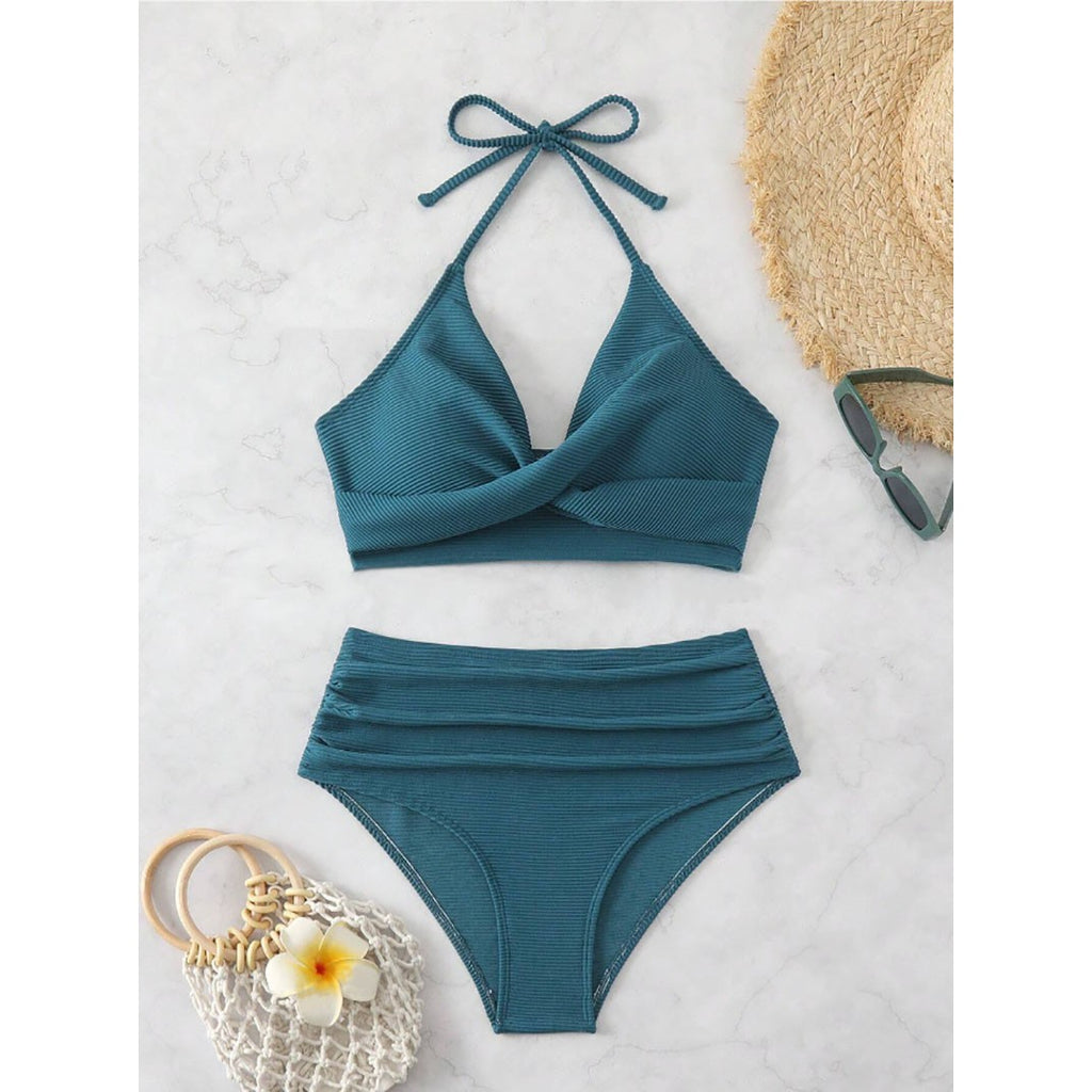 Chisalis Sexy Girl High-Waist Bikini Set