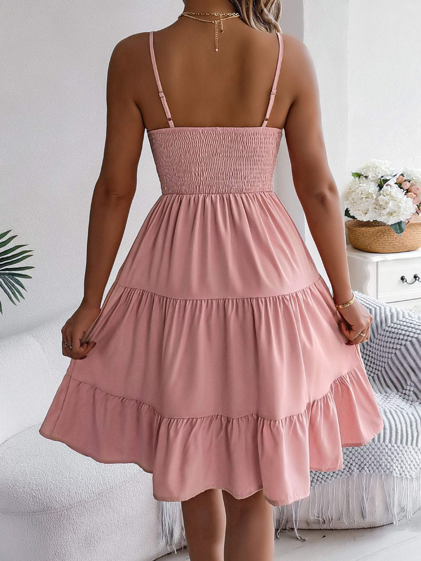 LUSMAY Casual A-Line Dress