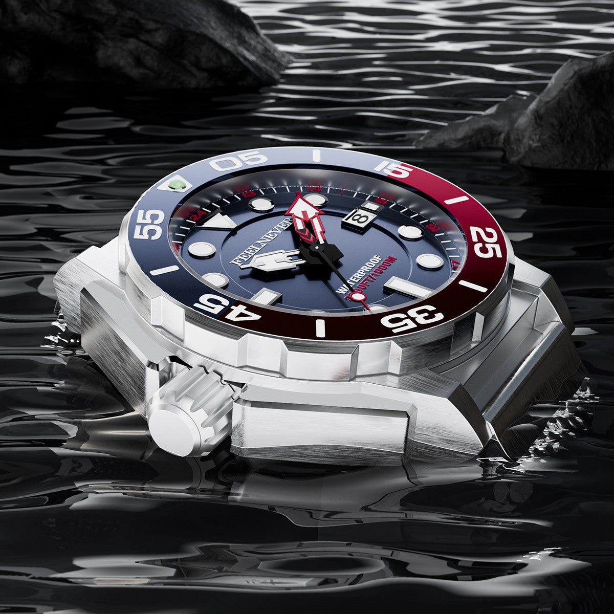 FeelNever Men's Automatic Dive Watch