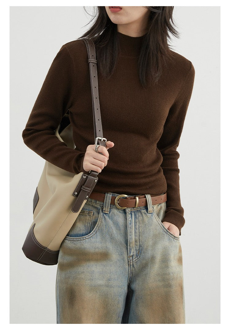 CHIC VEN Turtleneck Sweater