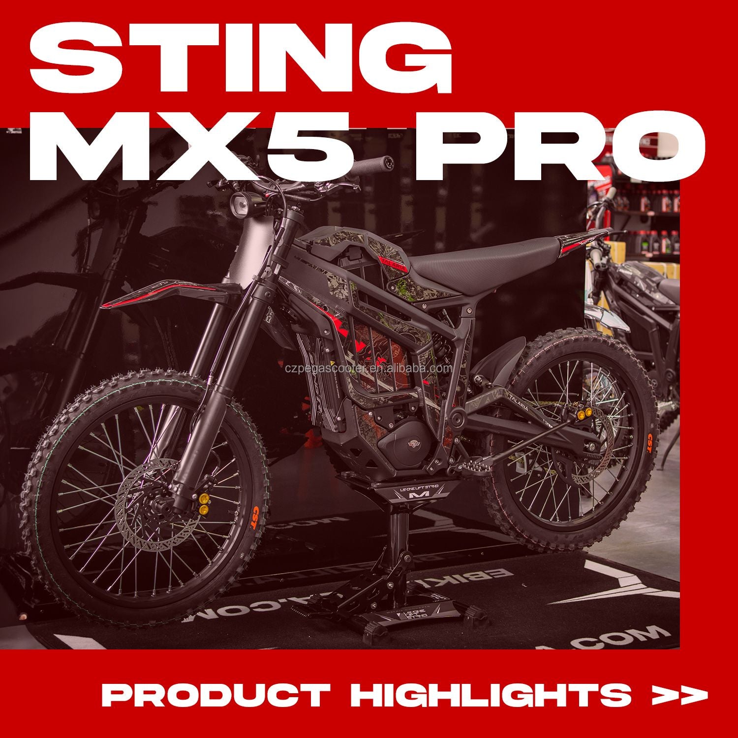 Talaria Sting R MX5: Elite Off-Road E-Bike