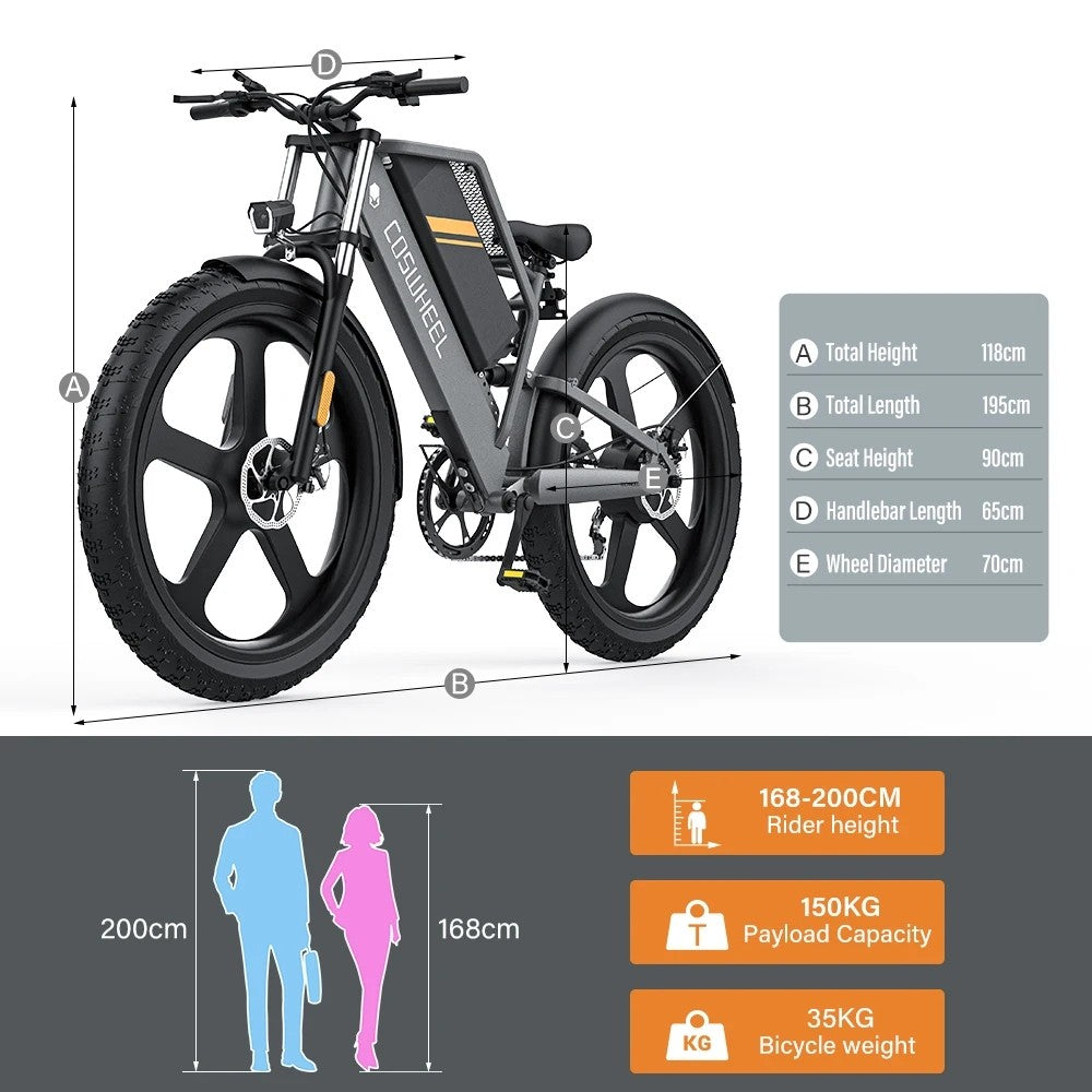 Coswheel T26 Electric Bike