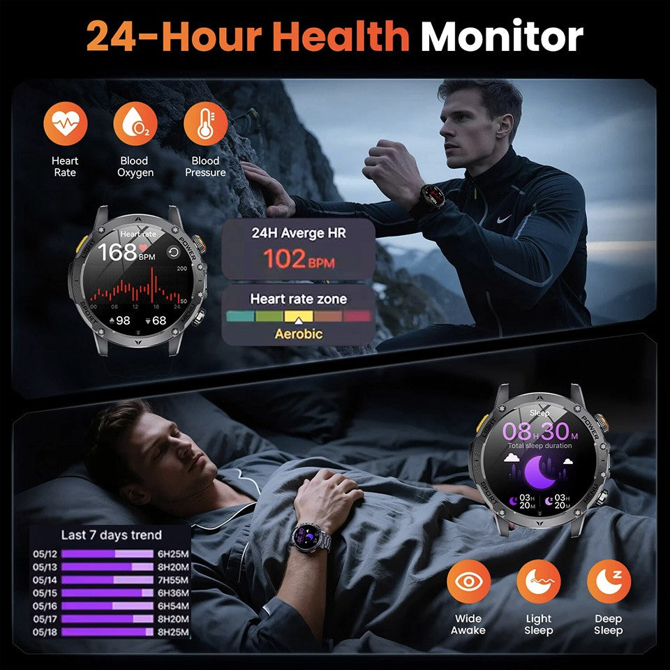 KAVSUMI GUHUAVMI AK87 Smartwatch