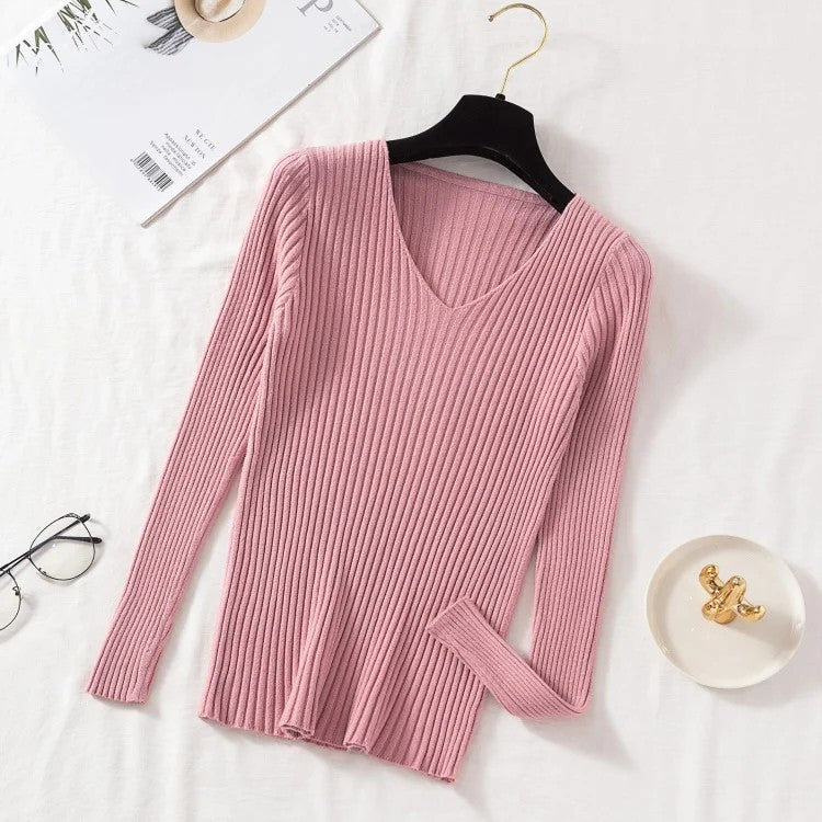 Women's V-Neck Sweater