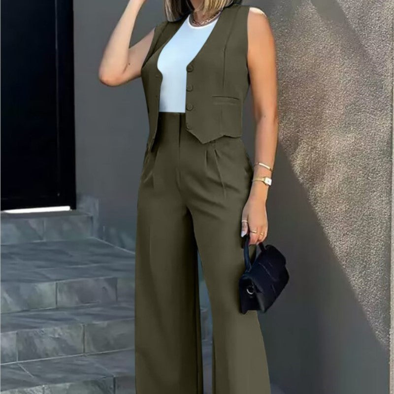 MsChuh Office Lady Jumpsuit