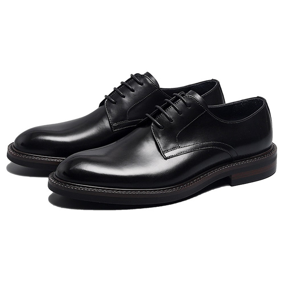 New Arrival Handmade Men's Top Layer Leather Business Wedding Shoes Breathable Genuine Leather Oxford Derby Dress Shoes New Arrival Handmade Men's Top Layer Leather Business Wedding Shoes Breathable Genuine Leather Oxford Derby Dress Shoes