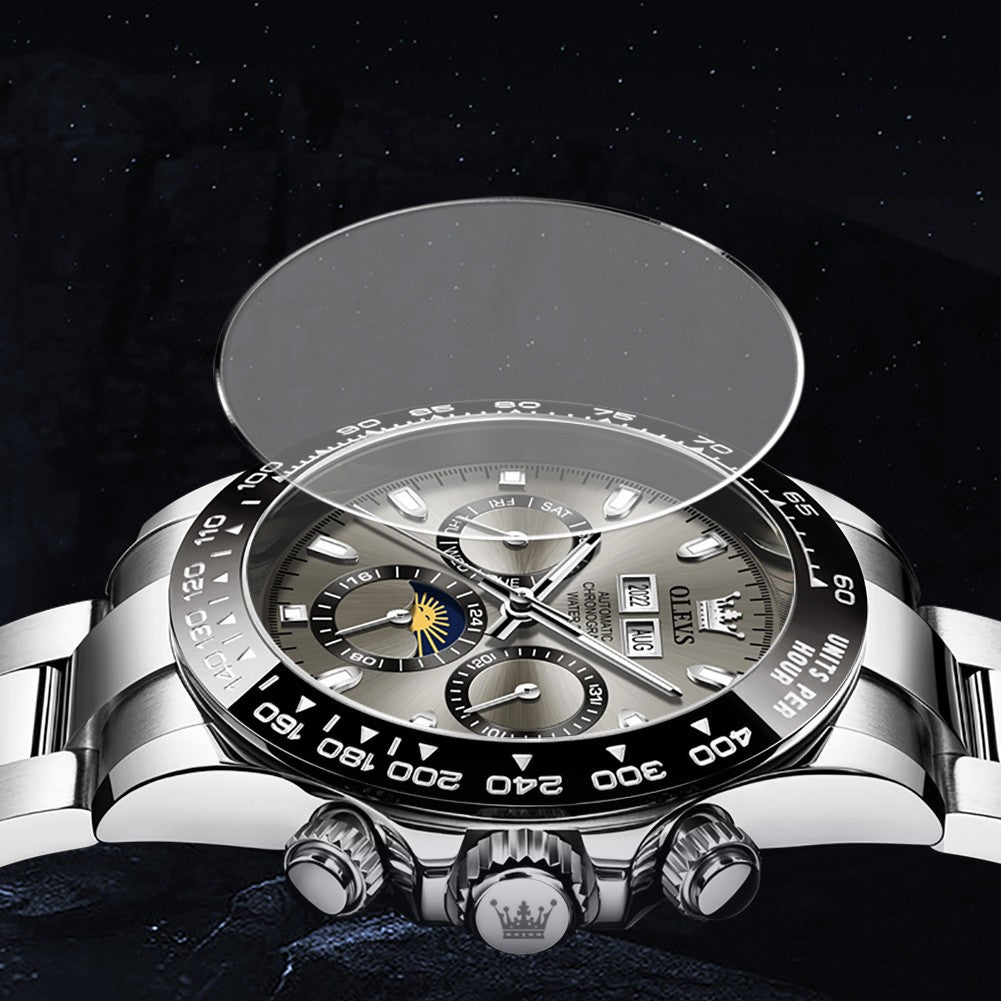 OLEVS 6654 Automatic Mechanical Watch: Classic Style & Function