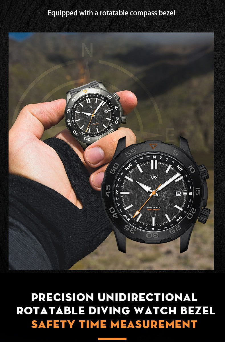Welly Merck Automatic Mechanical Business Watch