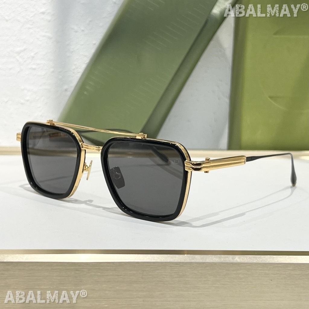 ABALMAY JM01 Oval Fashion Sunglasses for Men