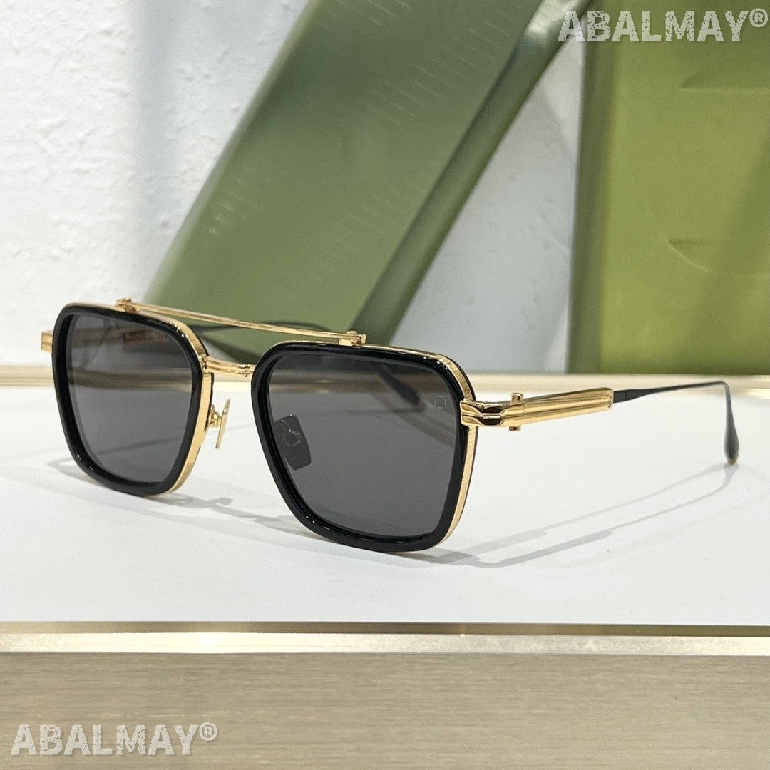 ABALMAY JM01 Oval Fashion Sunglasses for Men