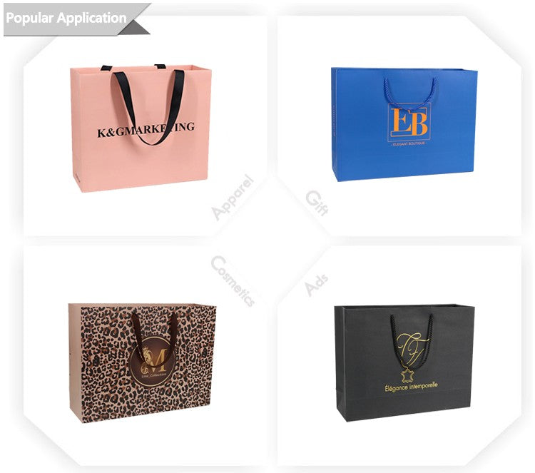 Packfancy Custom Luxury Paper Gift Bags
