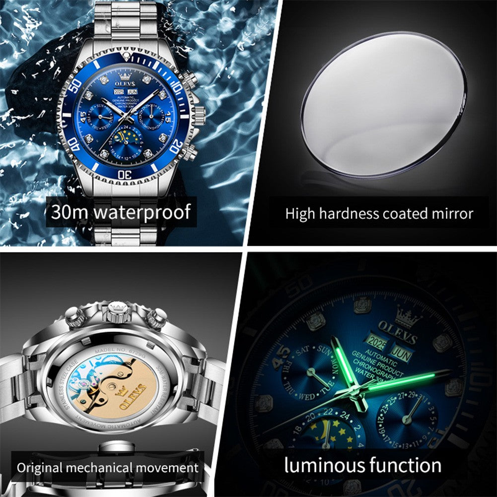 OLEVS 6729 Automatic Mechanical Sport Watch