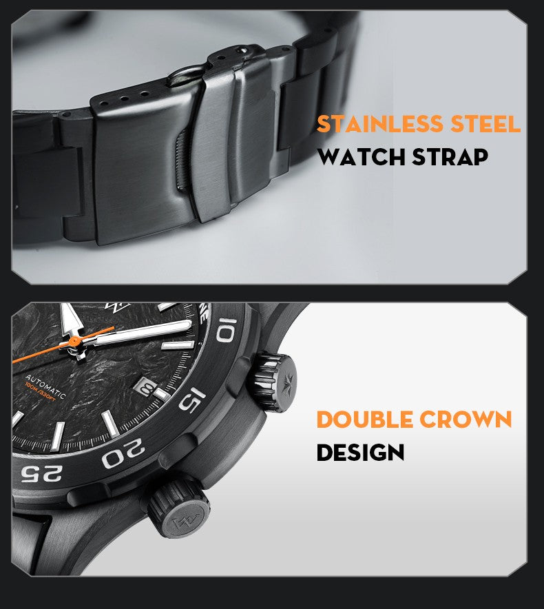 Welly Merck Automatic Mechanical Business Watch