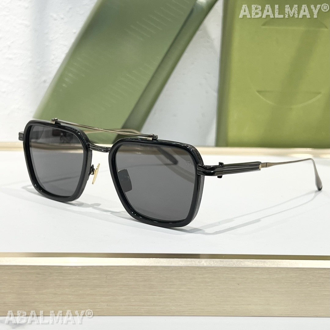 ABALMAY JM01 Oval Fashion Sunglasses for Men