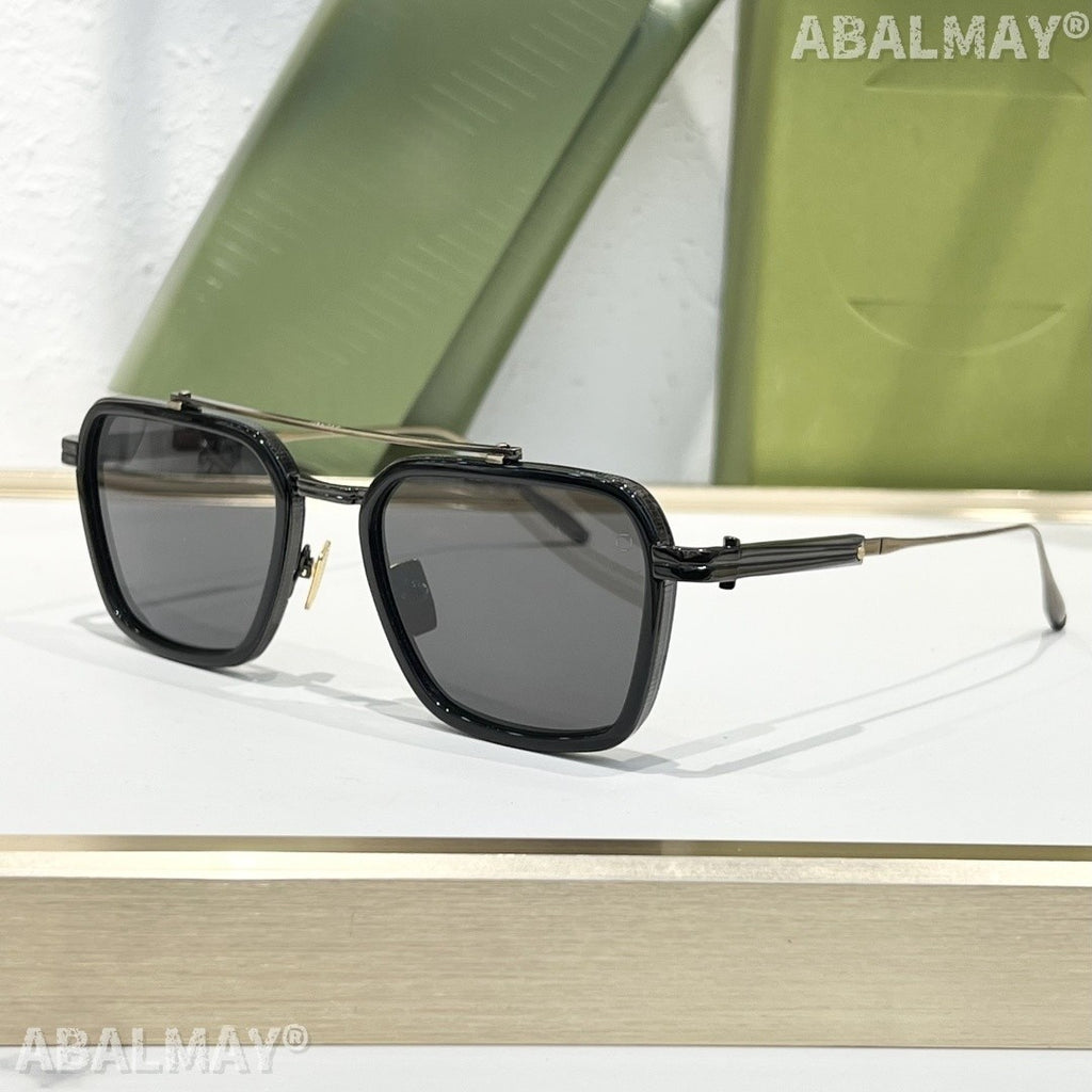 ABALMAY JM01 Oval Fashion Sunglasses for Men