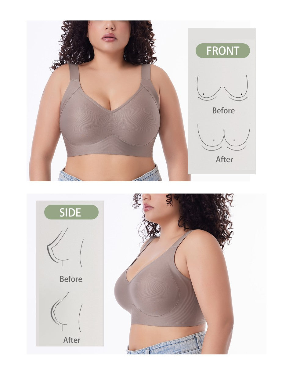 FallSweet Women's Seamless Push-Up Bra