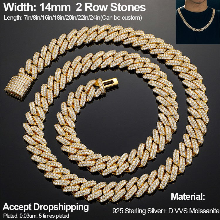 ICEOUTBOX Custom Moissanite Chain