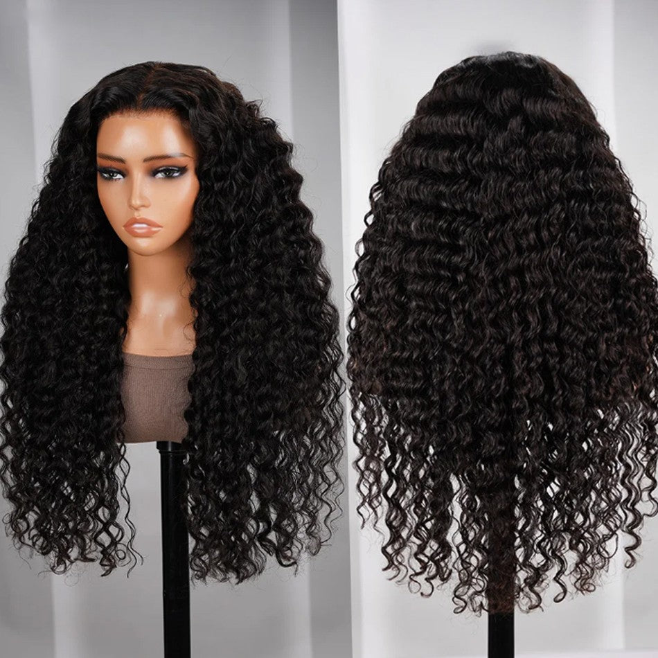 JESSENIA HAIR Long Water Wave Brazilian Human Hair Wig