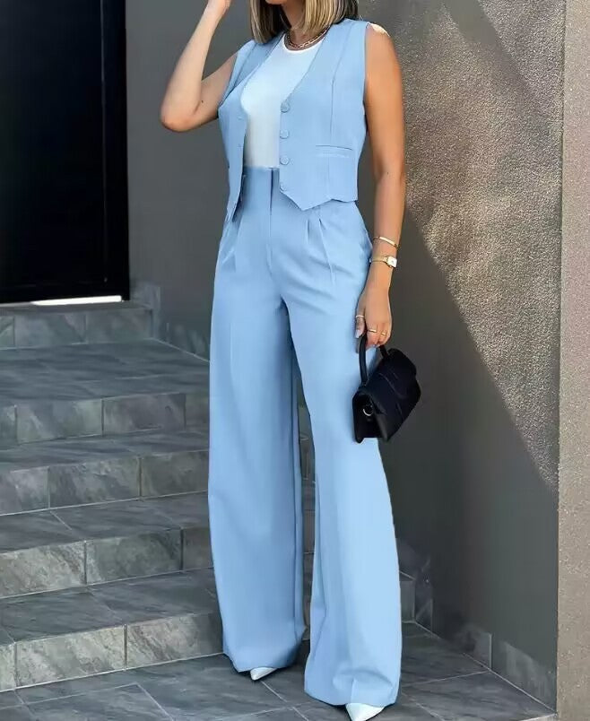 MsChuh Office Lady Jumpsuit