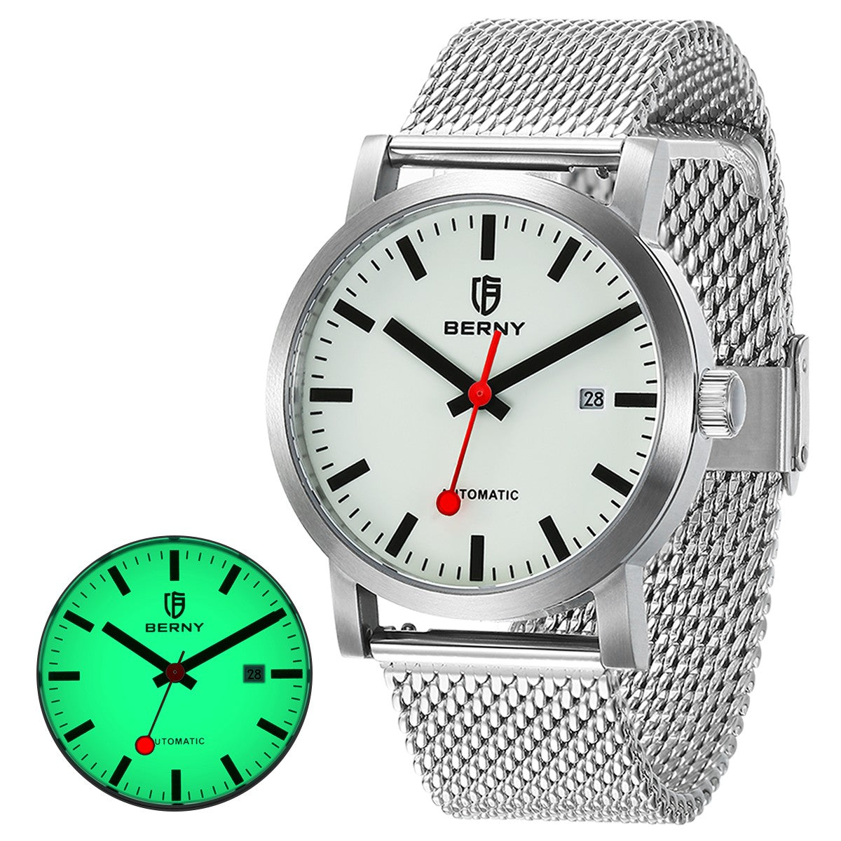 BERNY AM138MS-L Automatic Mechanical Watch