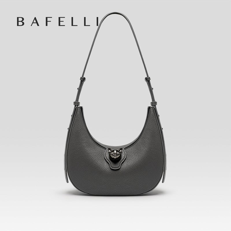 BAFELLI Women's Genuine Leather Hobo Bag